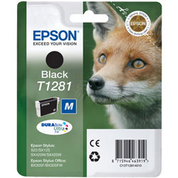 Epson Original T1281 Black Ink Cartridge for [Printerlong] - Free UK Delivery