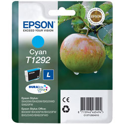 Epson Original T1292 Cyan Ink Cartridge - Free UK Delivery