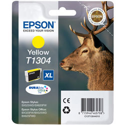 Epson Original T1304 Yellow Ink Cartridge - Free UK Delivery