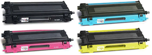 Brother Tn130 Toner Cartridge Set Remanufactured (Also See High Yield Tn135) for [Printerlong] - Free UK Delivery