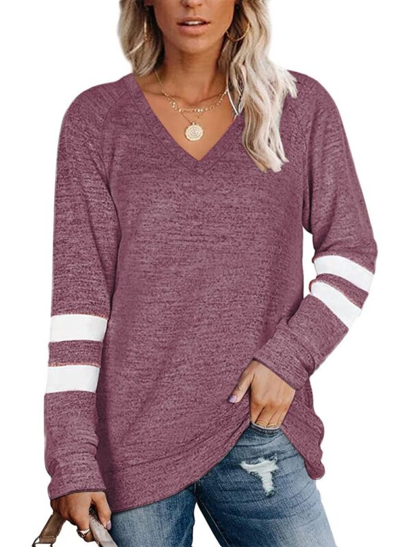 RRP: £17.99 Now Only £14.89 Famulily Striped Jumpers for Women UK Baggy Long Sleeve Pullover Sweater Tops S-XXL
