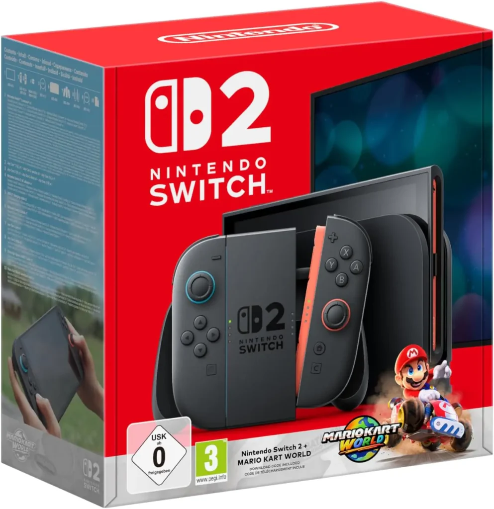 Nintendo Switch 2 Console + Mario Kart World Bundle